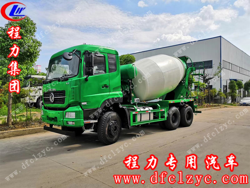 程力集團東風混凝土攪拌運輸車，滿滿重金屬的質(zhì)感