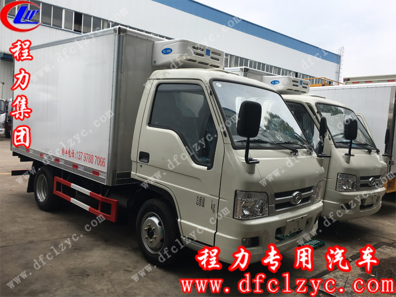 高總訂購(gòu)的程力集團(tuán)國(guó)五福田馭菱后雙輪冷藏車 高總訂購(gòu)的程力集團(tuán)國(guó)五福田馭菱后雙輪冷藏車